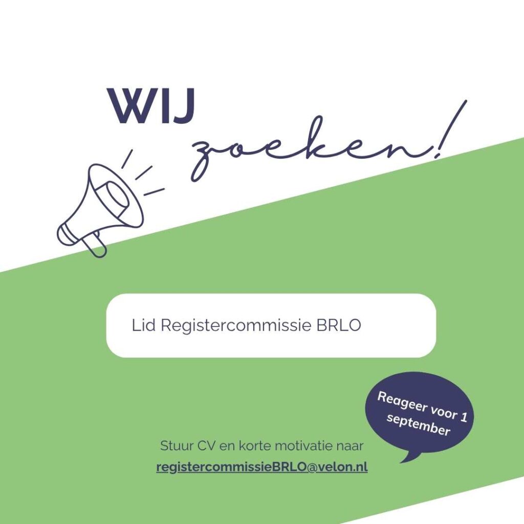vacature lid registercommissie BRLO